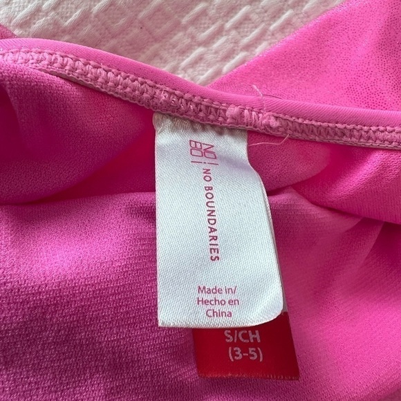 Juniors No Boundaires GRL PWR Girl Power One Piece Swimsuit (Juniors Small 3/5) - Picture 12 of 15